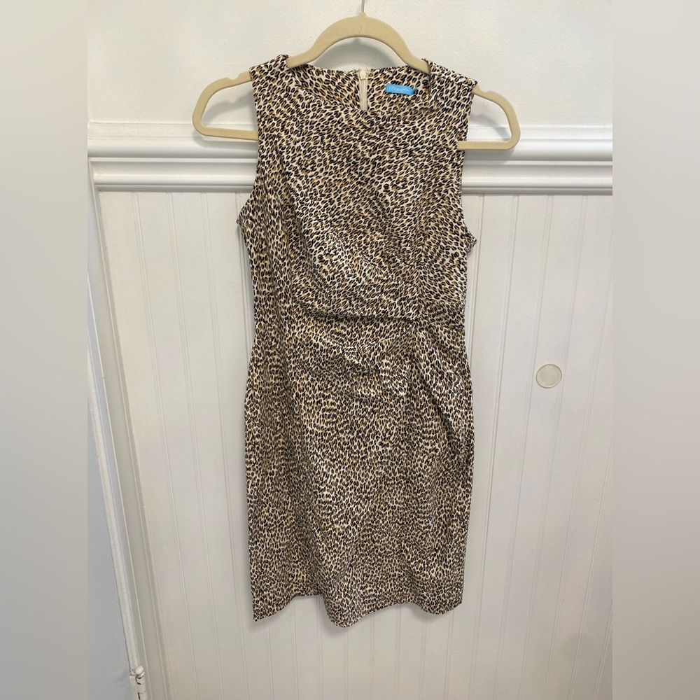 J. McLaughlin Animal Print Midi Dress